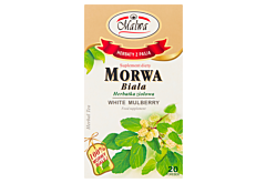 Malwa Suplement diety herbatka ziołowa morwa biała 40 g (20 x 2 g)