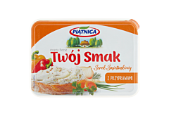 Piątnica Twój Smak Serek śmietankowy z przyprawami 135 g