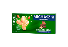 Mieszko Michaszki Original Cukierki z orzeszkami arachidowymi w czekoladzie 220 g