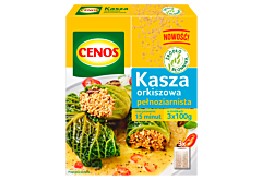 Cenos Kasza orkiszowa pełnoziarnista 300 g (3 torebki)