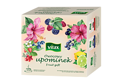 Vitax Owocowy upominek Mix herbatek owocowo-ziołowych aromatyzowanych 80 g (40 x 2 g)