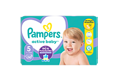 Pampers Active Baby Pieluszki, rozmiar 6, 11kg - 16kg, 50 szt