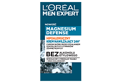 L'Oréal Paris Men Expert Magnesium Defense Hipoalergiczny krem nawilżający 50 ml