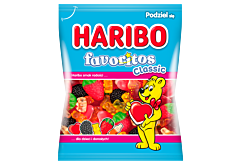 Haribo Favoritos Classic Żelki o samu owocowym część o smaku coli 150 g