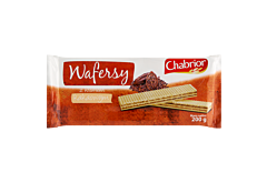 Chabrior Wafersy z kremem kakaowym 200 g