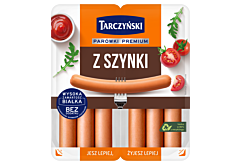 Tarczyński Parówki premium z szynki 220 g (2 x 110 g)