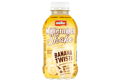 Müller Müllermilch Shake Napój mleczny o smaku bananowym 400 g