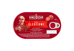 King Oscar Filety śledziowe w sosie pomidorowym 160 g