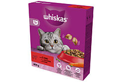 Whiskas Sucha karma dla kotów z pyszną wołowiną 800 g