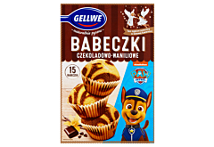 GELLWE Babeczki czekoladowo-waniliowe mieszanka do wypieku 238 g