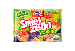 nimm2 Śmiejżelki kwaśne Żelki owocowe wzbogacone witaminami 100 g