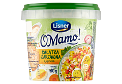 Lisner O Mamo! Sałatka warzywna z jajkiem 500 g