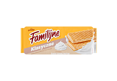 Familijne Klasyczne wafle o smaku śmietankowym 180 g