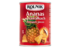 Rolnik Ananas w kawałkach 560 g