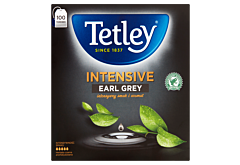 Tetley Intensive Earl Grey Herbata czarna 200 g (100 x 2 g)