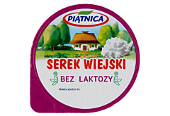 Piątnica Serek wiejski bez laktozy 200 g