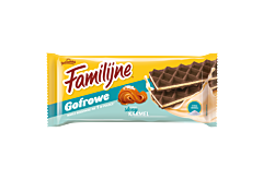 Familijne Gofrowe wafle o smaku słony karmel 140 g