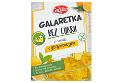 Celiko Galaretka bez cukru o smaku cytrynowym 14 g