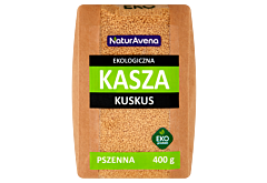 NaturAvena Ekologiczna kasza kuskus pszenna 400 g