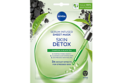 Nivea Skin Detox Maska w płachcie z Serum Detoksykującym 1szt.