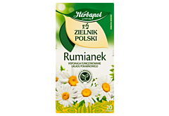 Herbapol Zielnik Polski Herbatka ziołowa rumianek 30 g (20 x 1,5 g)