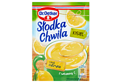 Dr. Oetker Słodka Chwila Kisiel smak cytryna 30 g