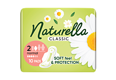 Naturella Classic Normal rozmiar 2 Podpaski ze skrzydełkami, × 10