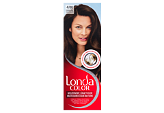 Londa Color Farba do trwałej koloryzacji ciemny brąz 4/00