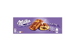 Milka Cake & Choc Ciastka biszkoptowe z kawałkami czekolady mlecznej 175 g (5 x 35 g)