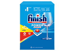 Finish Power Essential Lemon Tabletki do mycia naczyń w zmywarce 715 g (55 sztuk)