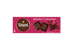 Wawel Czekolada nadziewana brownie z malinami 275 g 