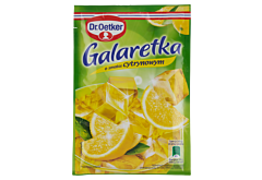 Dr. Oetker Galaretka o smaku cytrynowym 72 g