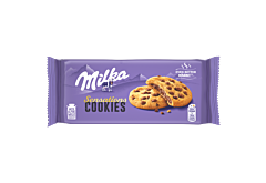 Milka Sensations Cookies Ciastka z kawałkami czekolady i nadzieniem z czekoladą mleczną 156 g