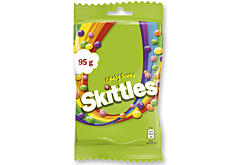 Skittles Crazy Sours Cukierki do żucia 95 g