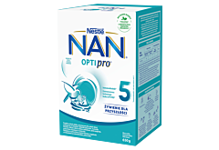 NAN OPTIPRO 5 Produkt na bazie mleka dla małych dzieci 650 g (2 x 325 g)