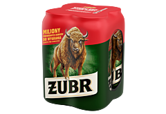 Żubr Piwo jasne 2 l (4 x 0,5 l)