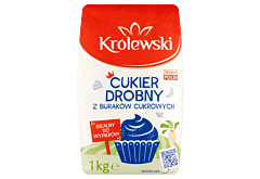 Cukier Królewski Cukier drobny z buraków cukrowych 1 kg