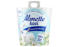 Almette Kozi Puszysty serek twarogowy śmietankowy 135 g