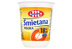 Mlekovita Śmietana Polska gęsta 18% 400 g