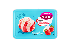 O la la! Lody o smaku śmietankowo-truskawkowym 1 l