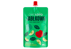 OWOLOVO Jabłkowo Mus owocowy 200 g