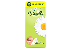 Naturella Classic Normal rozmiar 2 Podpaski ze skrzydełkami, × 18